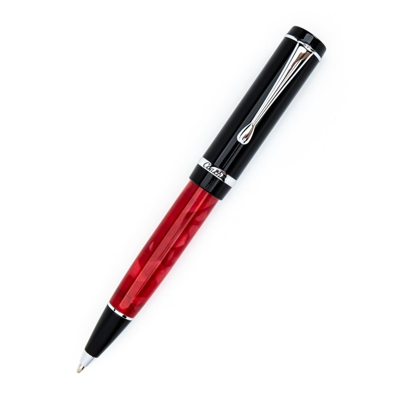 Conklin Duragraph Ballpoint Pen in Red Nights â€“ Luxury Writing Instrument with Smooth Twist-Action, Great Gift for Professionals & Collectors - Image 1